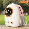 Pet Outing Portable Прозрачная переносная сумка для кошек Дышащий космический модуль Рюкзак большой емкости Боковое открытие рюкзака
