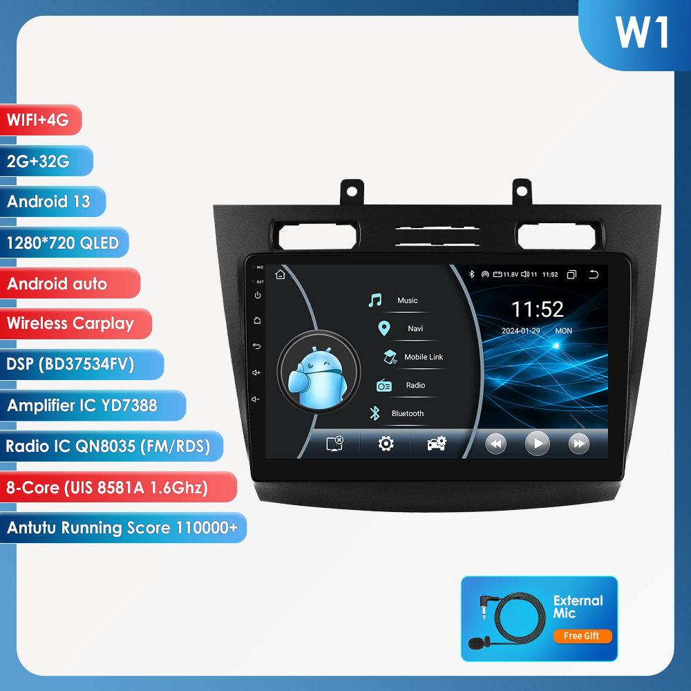 Hizpo 8-ядерный Carplay 4G 10,1-дюймовый автомобильный интеллектуальный Android-радиоприемник для Ford Transit Connect 2005-2014 Tourneo Connect интеллектуальный экран DSP