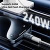 240 Вт Type-C Конвертер 80 Гбит/с 8K 60 Гц USB4 Адаптер Передача Данных Штекер на Розетку USB-C Удлинительный Разъем Мобильный Телефон