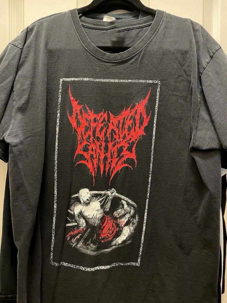 Defeated Sanity Band Album Tour T-Shirt 100% Cotton Unisex S-5XL Unisex T-Shirt