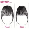 Air Bangs Wigs Are Invisible Natural, and Traceless with Ultra-thin Straight Bangs That Are Suitable for Regular Use