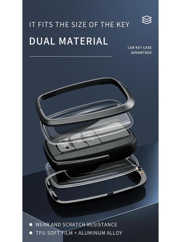 Футляр для ключа Toyota: Подходит для Highlander, Camry, Crown, Corolla, Prado, Reiz