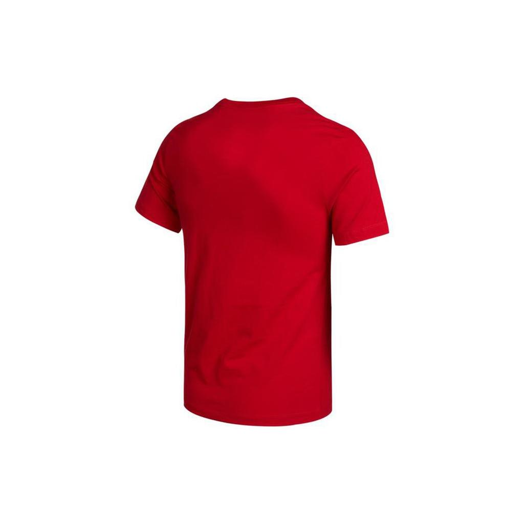 Air Jordan Logo Print Баскетбольная спортивная футболка с короткими рукавами Мужские топы Красный CZ8384-687