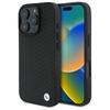 BMW Bmhmp16L23Rddk Iphone 16 Pro 6.3    Czarny/Black Hardcase Sign Leather Diamond Metal Logo Magsafe