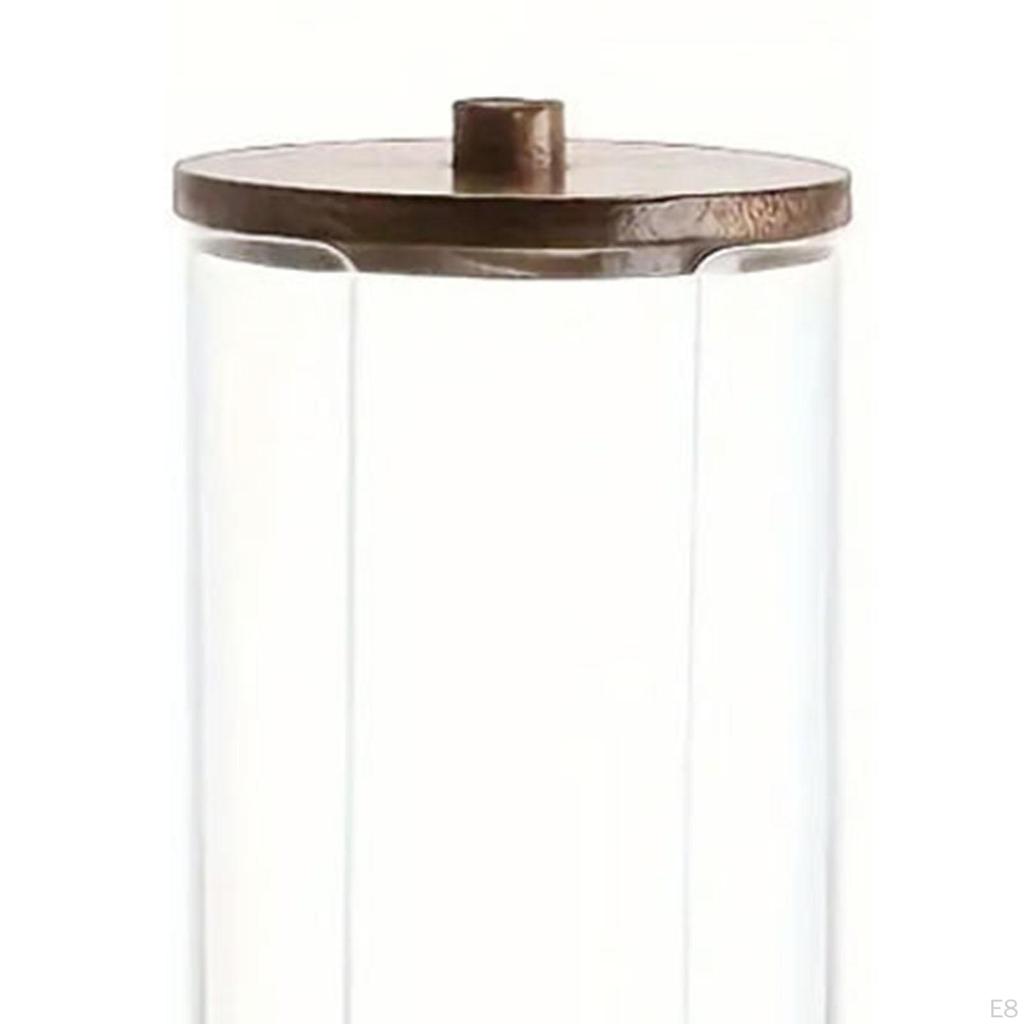 Cosmetic Cotton Swab Organizer with Lid