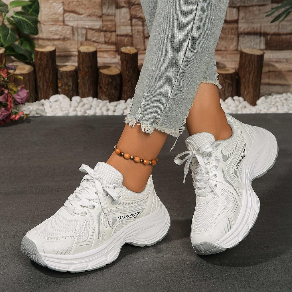 Fried Street женские кроссовки на платформе дышащие универсальные