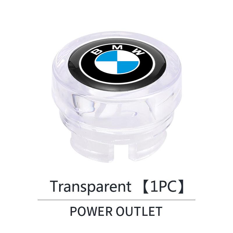 pzkem4 Car Cigarette Lighter Cover Protector Dust Cap For BMW 1 3 5 7 Series M Performance X1 X3 X4 X5 F10 F15 F16 F20 F30 M3 M4 E34 E4