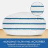 2 шт. насадки из микрофибры для паровой швабры PurSteam ThermaPro 10-в-1, моющиеся, многоразовые, сменные насадки