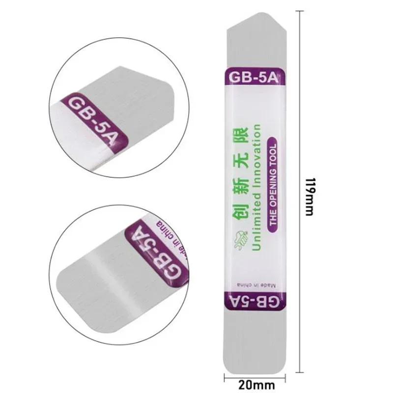 2/5 шт. Профессиональные металлические инструменты для вскрытия, гибкий стальной лом для разборки и ремонта iPad, мобильного телефона, планшета
