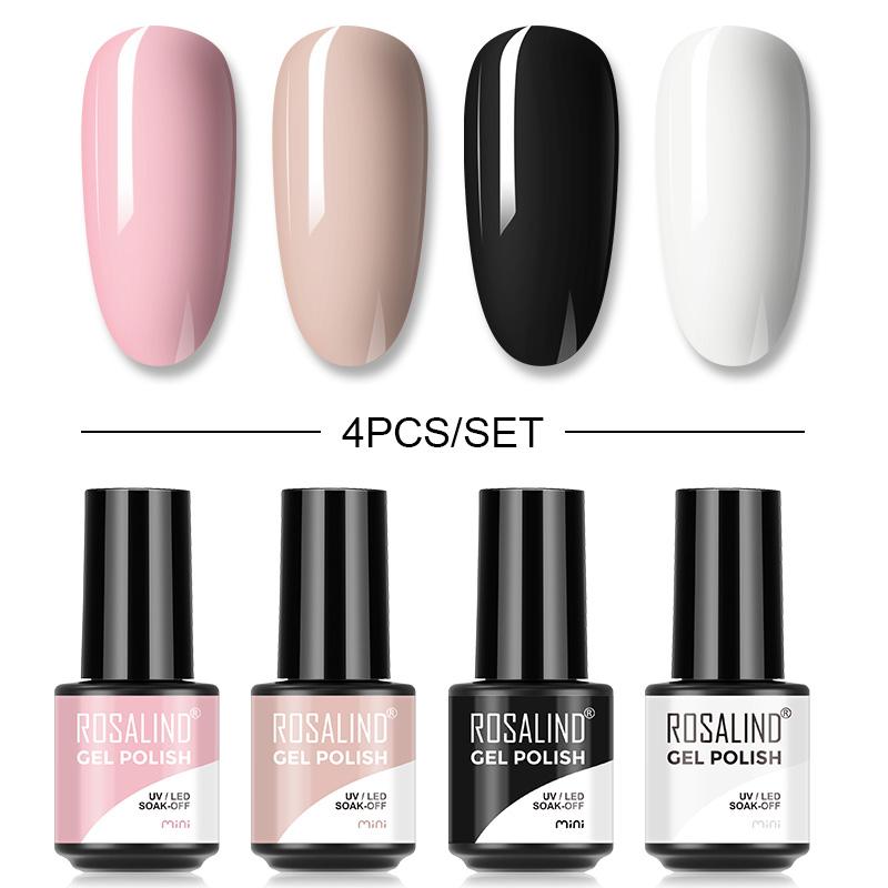 4 шт./10 шт./лот, гель-лак для ногтей, яркий блестящий УФ-гель, набор лаков для ногтей, полуперманентный гибридный лак для ногтей, художественный гель