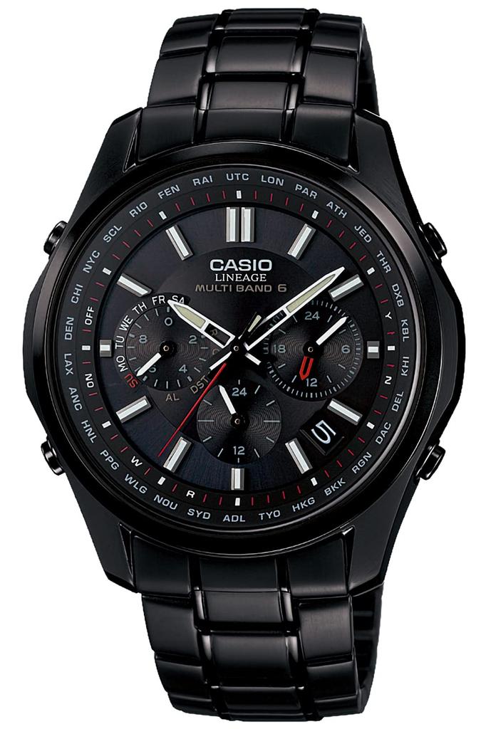 Часы Casio Lineage Solar Черные Радиоуправляемые LIW-M610DB-1AJF