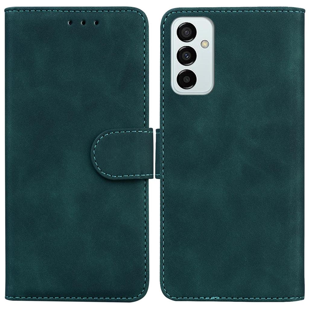 Сплошной цвет кожи кожаный чехол-кошелек для телефона подставка для книги для iPhone 14 Samsung Xiaomi Google Google Женщины Мужчины Гнездо для зеленой карты Магнитный противоударный откидной чехол