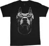 Футболка унисекс Doberman Tee Gangster Bad Ass Dog W Shades Dawg 101015