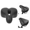 Soft Bike Seat Cushion Waterproof Comfortable Bicycle Saddle Replacement with Rain Cover