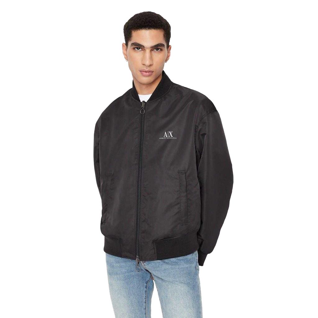Armani Exchange Men's Reversible Bomber Jacket