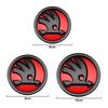 1Pcs Car ABS Logo Auto Front Hood Emblem Rear Trunk Cover Sticker for Skoda Octavia MK2 MK3 MK4 2 A7 Fabia Karoq Kodiaq Superb Rapid Yeti