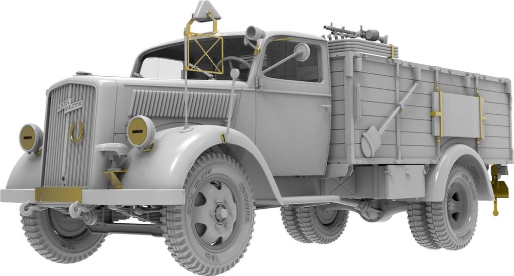 Miniart Масштаб Немецкий troop carrier Стандартное крыло Тип Пластиковая модель MA35453 1/35 3-тонный 3,6-36S (Военная техника)