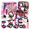 11/21Pcs Fake Makeup Kit Toys Portable Washable With Storage Bag Child Simulated Play Makeup Toys For Children Birthday Gift