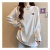 Navava Loose FiT Rib Long Sleeve Round Neck T shirT nT1440
