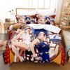 Комплект постельного белья Toradora Single Twin Full Queen King Size Bed Set Adult Kids Bedroom Duvet Cover Sets 3D Print Anime Bed Sets