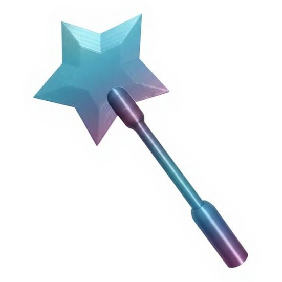 Card Holder Star Wand 3D Printed Tap-to-Pay Wand Contactless Credit Card Holder Fun Magical Payment Wand Gift for Kids Teens