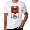 Andy Warhol Campbells Soup Tomato Soup Tshirt Short Sleeve Tee Anime Quickdrying Sublime Mens Vintage T Shirts