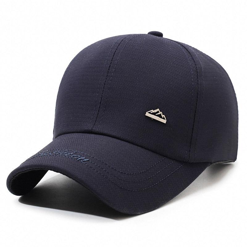 Шляпа мужская весенне-осенняя кепка простая универсальная бейсболка солнцезащитная мужская среднего возраста повседневная солнцезащитная кепка