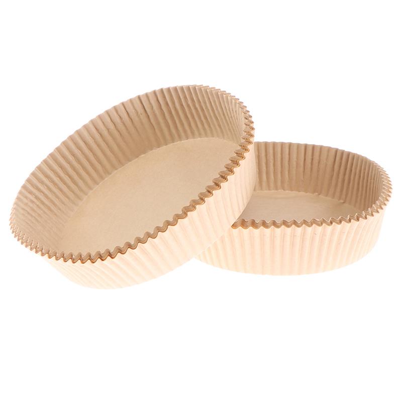 50X одноразовый бумажный коврик для фритюрницы с антипригарным покрытием для выпечки, жарки, маслостойкий