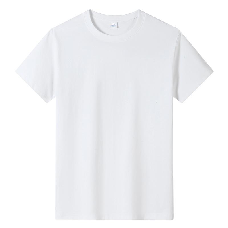 Мужские модные повседневные футболки и топы с коротким рукавом и круглым вырезом