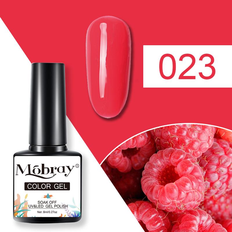 Mobray 80 цветов гель-лак для ногтей 8 мл полупостоянный гель-лак замачиваемый УФ-гель для дизайна ногтей