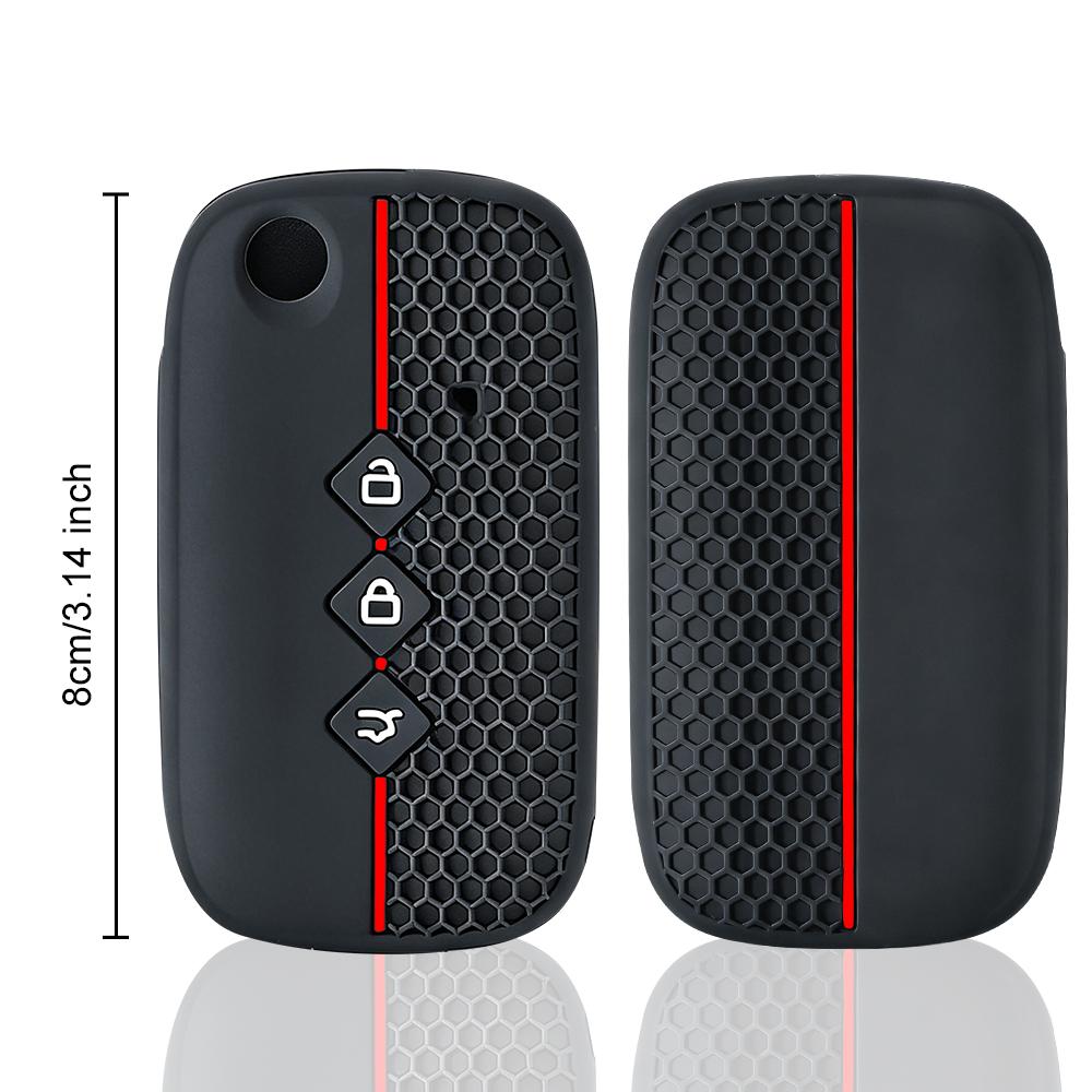 Силиконовый чехол-брелок для защиты ключа для Baojun 510 730 360 560 Rs-5 530 630 Для Wuling Hongguang S Автомобильные аксессуары для стайлинга