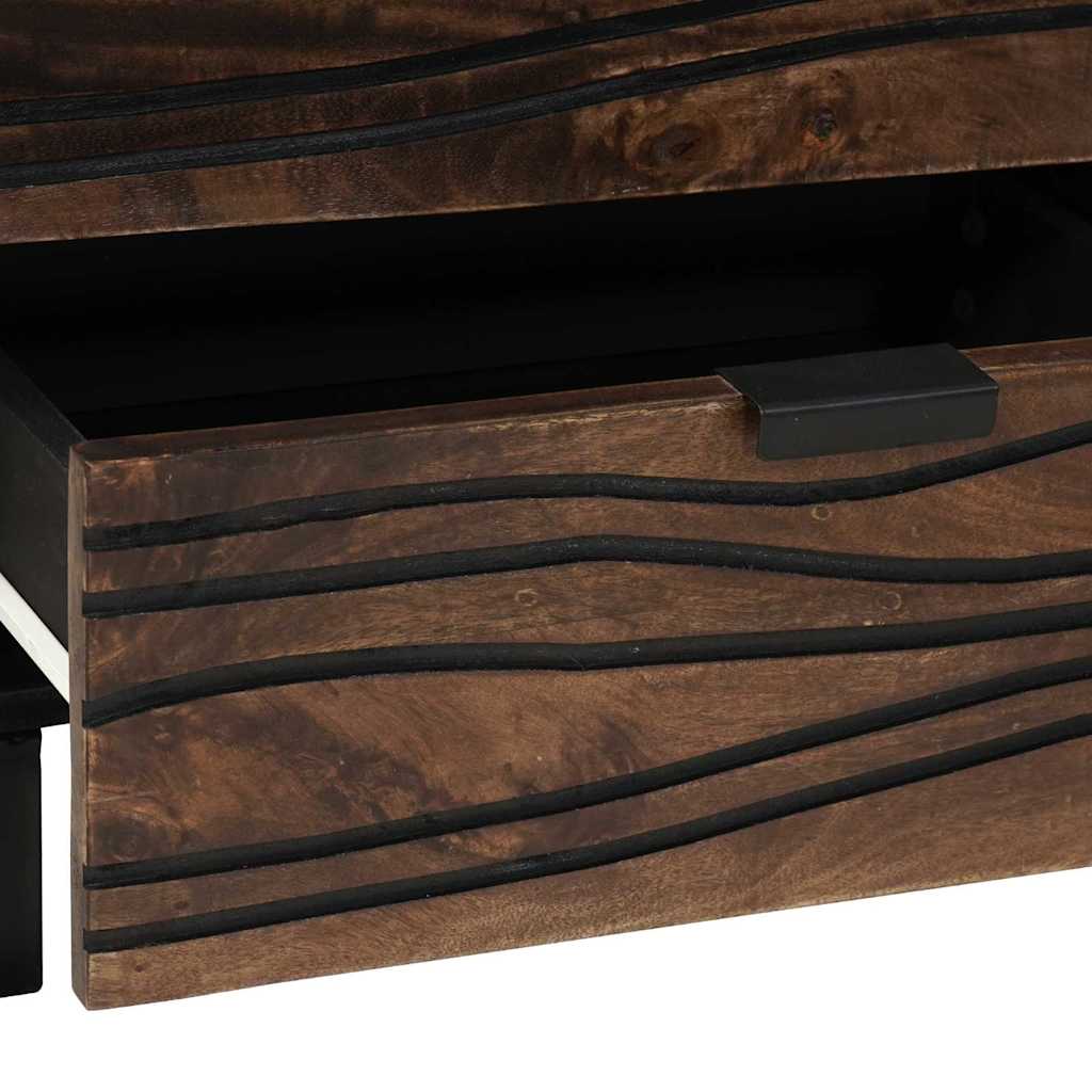 Nightstand Walnut 50 x 33 x 62 cm Engineered Wood