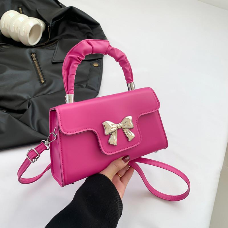 Fashionable Street Style Pu Leather Shoulder Bag 2024 Spring New Crossbody Bag For Women