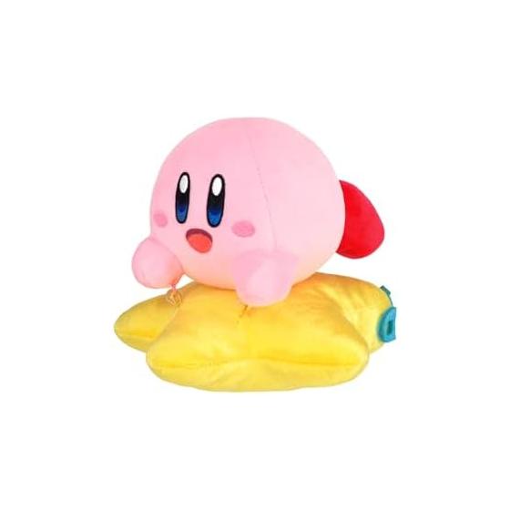 Sanei Boeki Kirby's Air Rider Кирби и Звезда Варпа Ш17 x Г17 x В16.5см Плюшевая игрушка