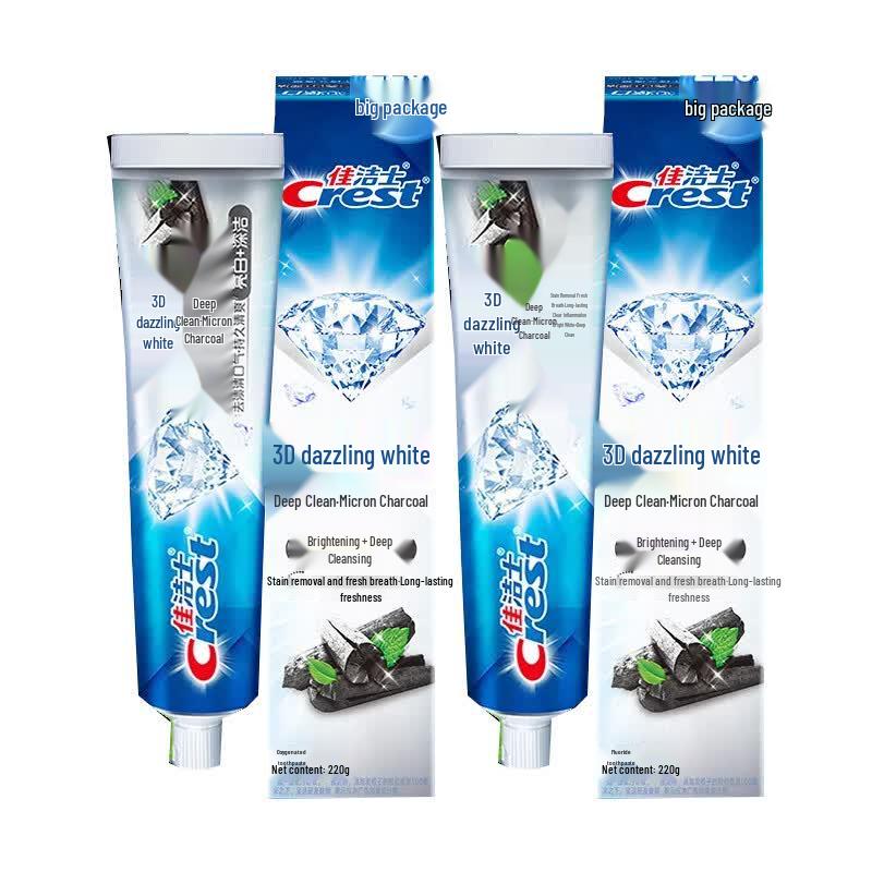Crest 3D White Отбеливающая зубная паста с микро-углем