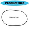 Replacement Sunroof Weather Rubber Seal Strips Gasket Wind Noise Reduction For 05183172AC 5183172AA 5183172AB AP372047