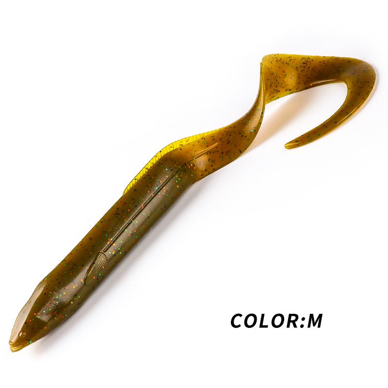BEARKING Мягкие приманки EEL 20 см 15 см, искусственные приманки, рыболовные черви, силиконовые окуни, щука, гольян, приманка для плавания, отсадка, пластиковые приманки