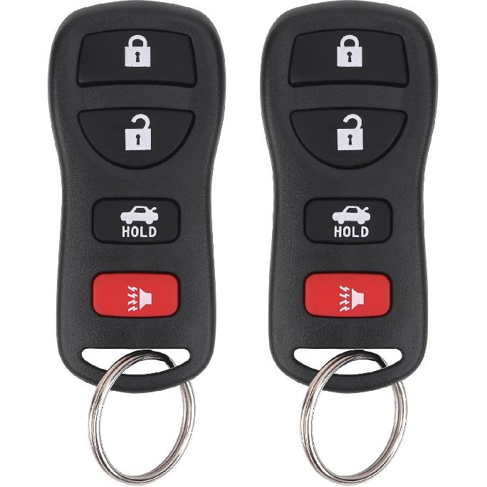 Keyless Entry Remote Control Car Key Fob Compatible with Infiniti EX35 FX35 FX45 I35 G35 QX56, Nissan Altima Armada Maxima Quest Sentra 350Z,