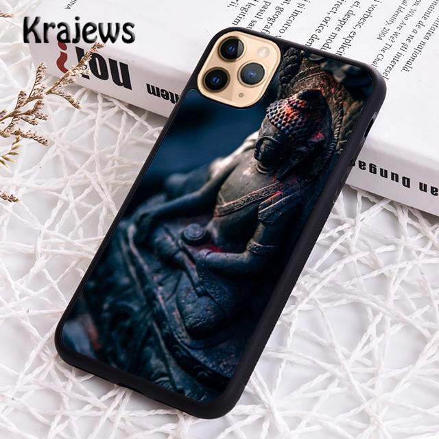 Krajews Gautama Buddha Soft Phone Case Cover For iPhone 17 Air 16 15 14 plus 11 12 13 pro max coque Shell Fundas