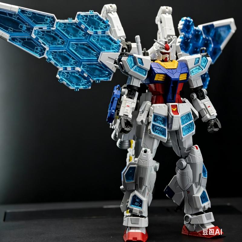 HG 1/144 RX-78F Yuanzu Expo Osaka EX-001 Glrss Feather Unit Пластиковый Сборный Модельный Комплект Фигурка Коллекционная Меха Игрушка Подарок
