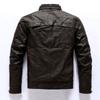 Осенне-зимняя мужская новая кожаная куртка, высококачественная куртка из искусственной кожи, мотоциклетный костюм, куртка, мужская мода и крутость