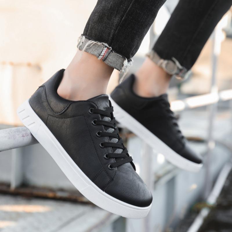 Модная мужская повседневная обувь 2024 года, новые мужские кожаные туфли, лоферы, классические удобные кроссовки, молодежная обувь для сноуборда, обувь на плоской подошве, горячая распродажа