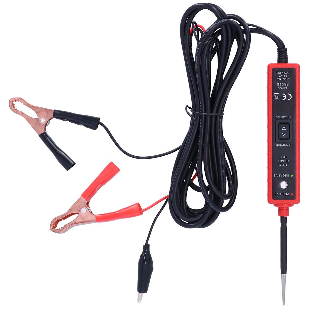 6?24V Power Circuit Electrical Circuit Tester Detector Professional Auto Diagnostic Tool with