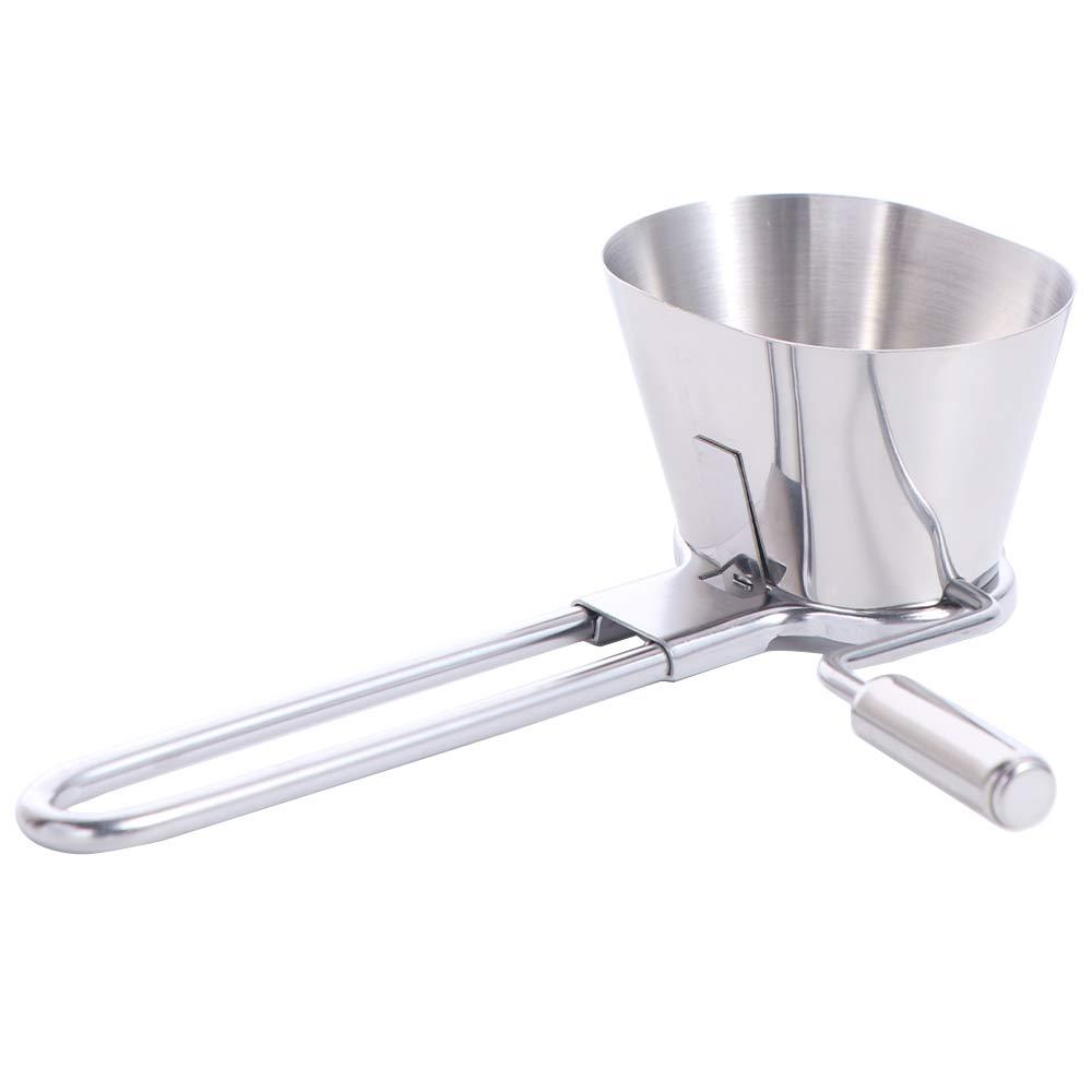 Comfortable Handle Rotary Vegetable Grater Stainless Steel Coriander Cutter Vanilla