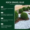 Садовый клей для гравия Покрытие клеем для гравия Подходит для наружных тротуаров, дворов и подъездных путей, 100 мл