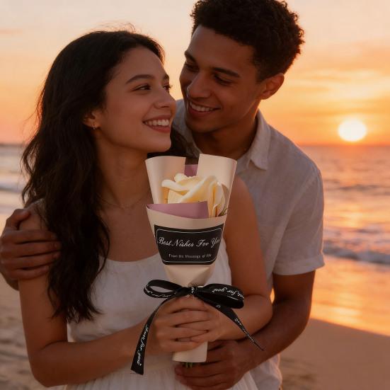 Мини букет из вечных роз Искусственный диффузор Мыльная роза Цветочный букет для мамы Женщинам на день рождения День святого Валентина Домашний декор для интерьера автомобиля