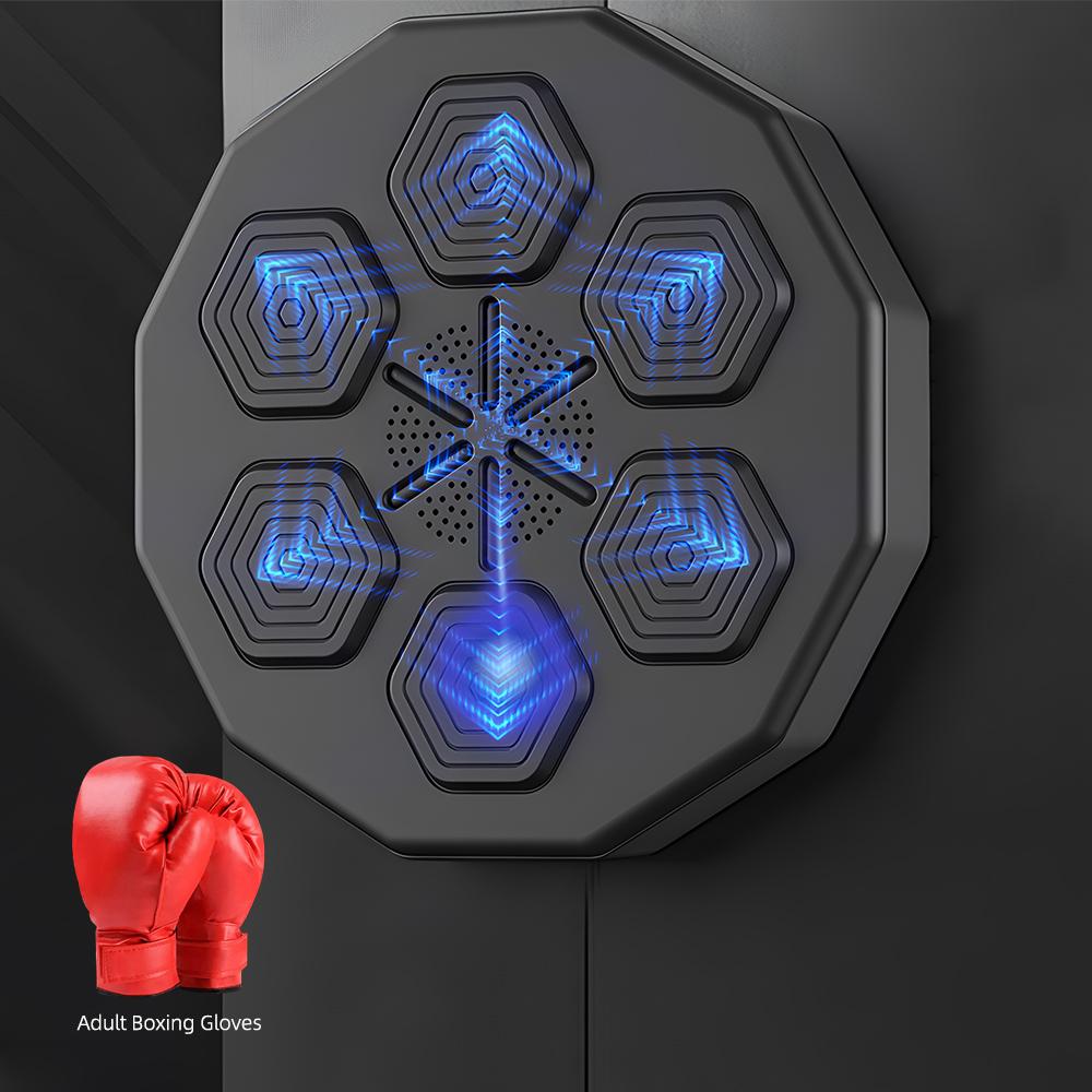 Intelligent Music Boxing Trainer Electronic Boxing Practice Wall Target Boxing Machine Home Wall Hanging Sanda Sandbag Kid Adult
