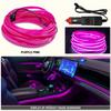 1/3/5M Car Interior Ambient Lights Dashboard Console DIY Flexible Neon Atmosphere Decorative Lamp LED EL Cold Light Strips