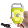 Mini COB Keychain Light Rechargeable Mini LED Flashlight Head-Mounted Work Lamp with Bracket Bottle Opener Outdoor Headlamp for Camping