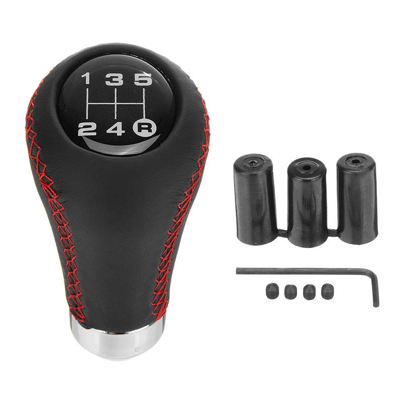 Universal 5-6 Speed Creative Leather Gear Knob for Car Modification